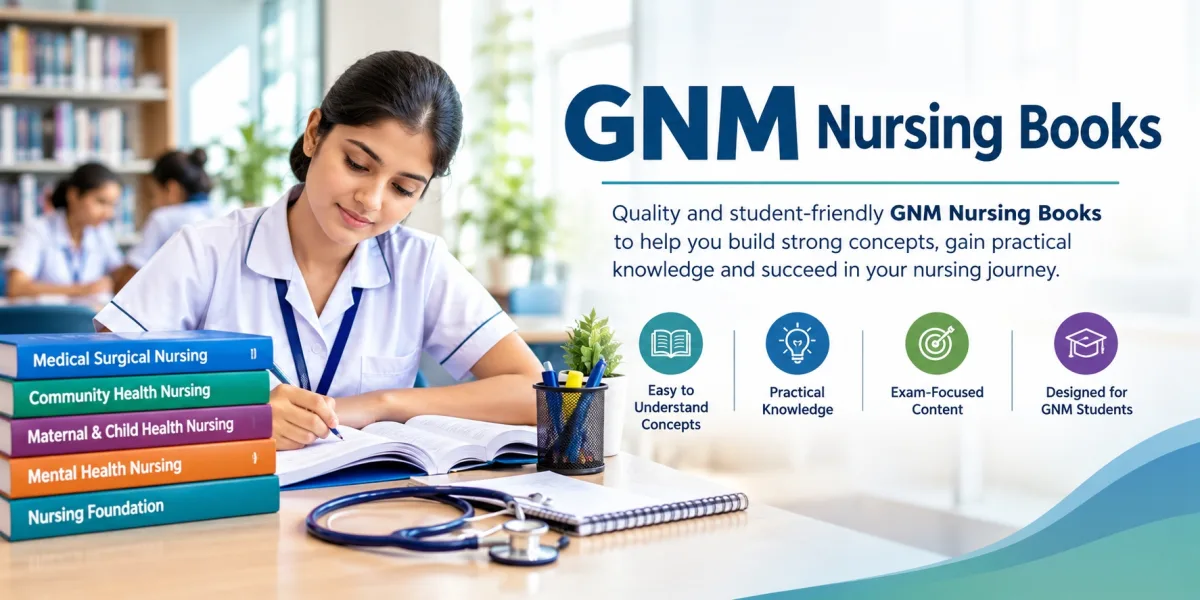 GNM Nursing Books for Students | Study and Exam Guide
