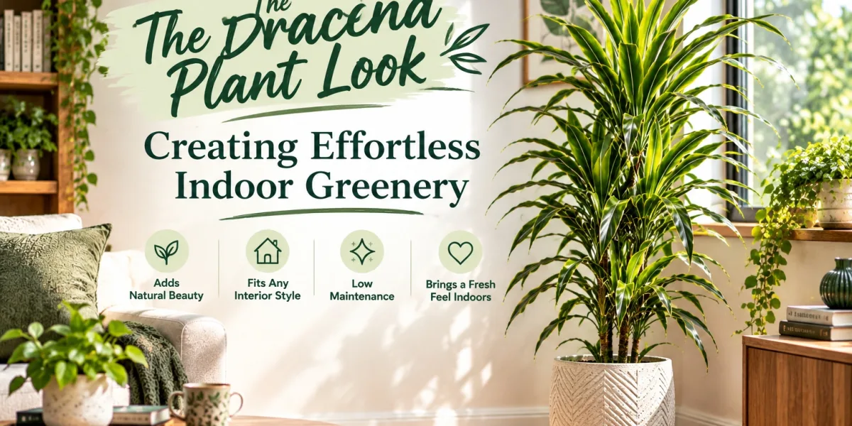 The Dracaena Plant Look: Creating Effortless Indoor Greenery
