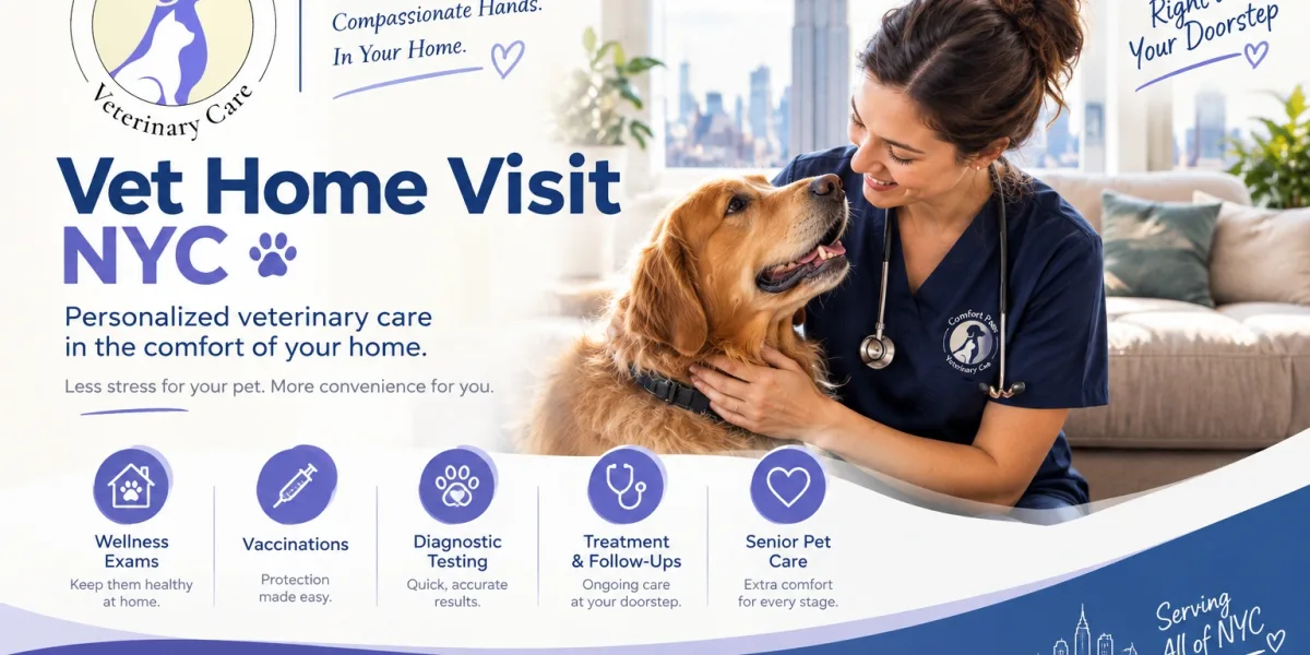 How a Vet Home Visit in NYC Can Help Anxious Cats and Dogs