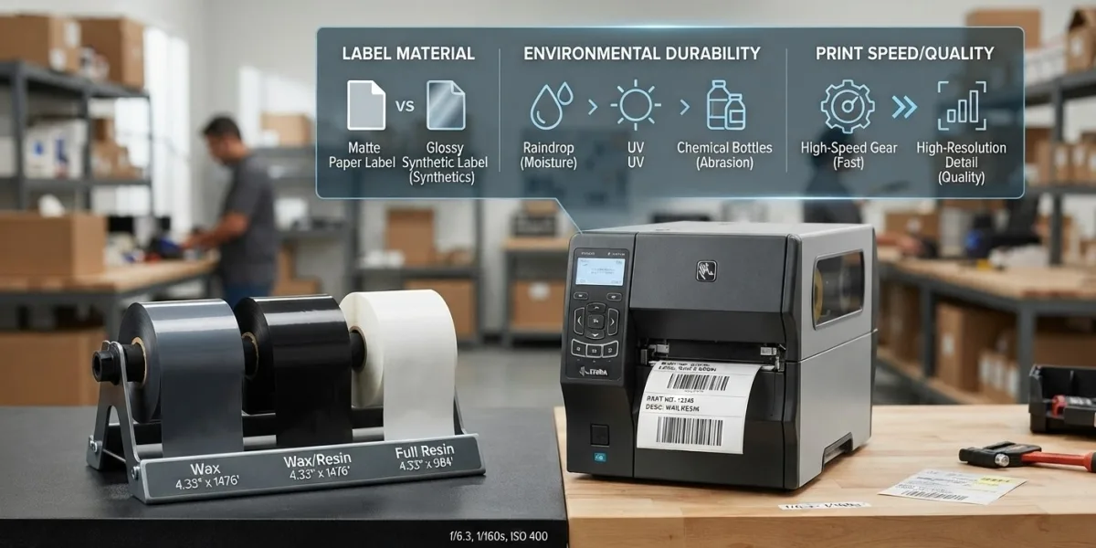 How Can Businesses Choose the Right Barcode Ribbon for Their Printing Needs?