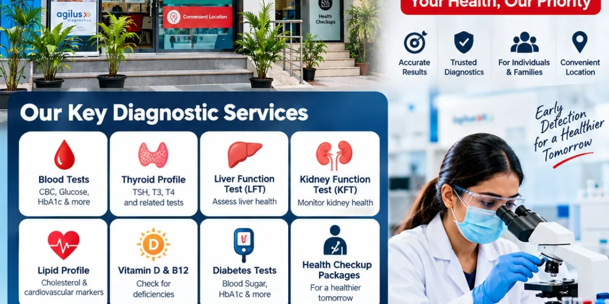 Diagnostic Centre in Vasant Kunj, New Delhi | Agilus Diagnostics