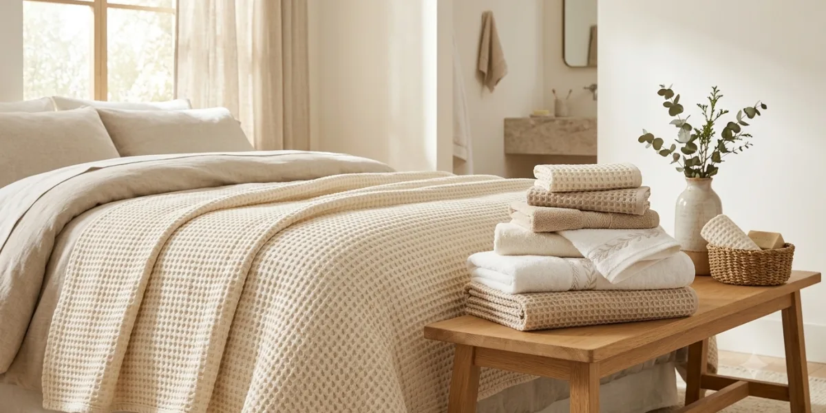 How to Choose Cotton Waffle Blankets and Towels for Comfort, Style, and Everyday Use