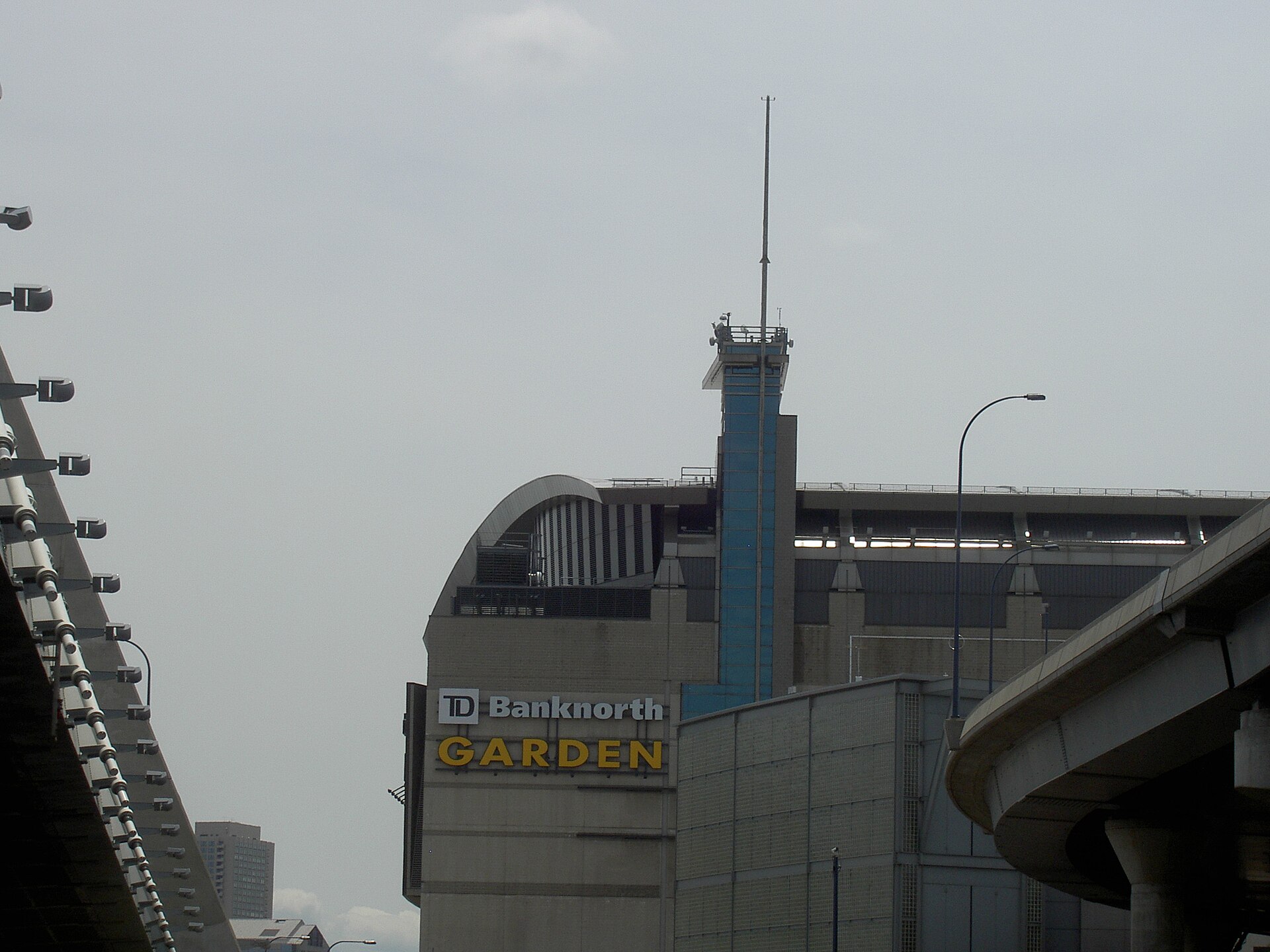 Foto del recinto TD Garden desde Wikimedia Commons.