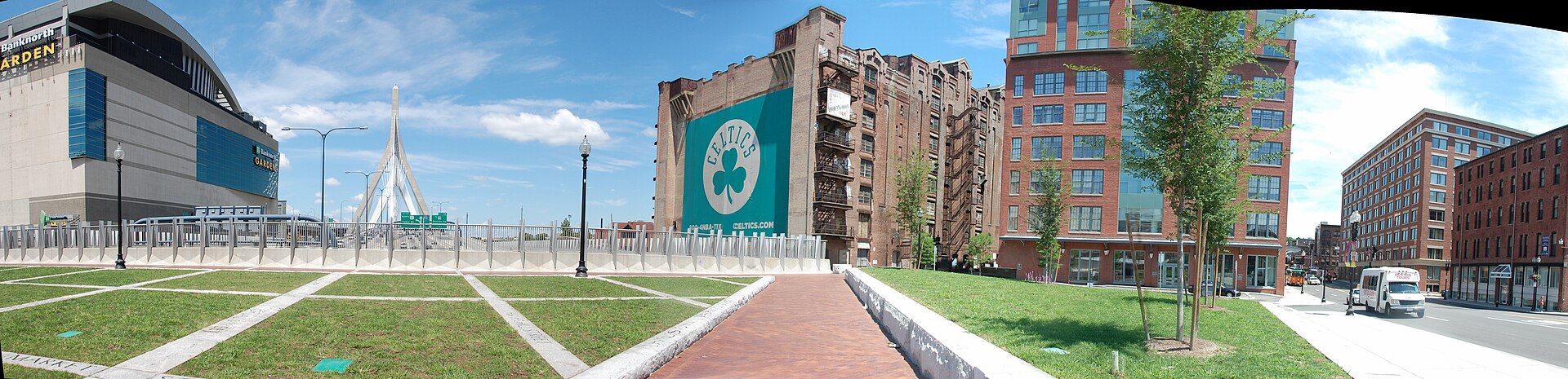 Foto del recinto TD Garden desde Wikimedia Commons.