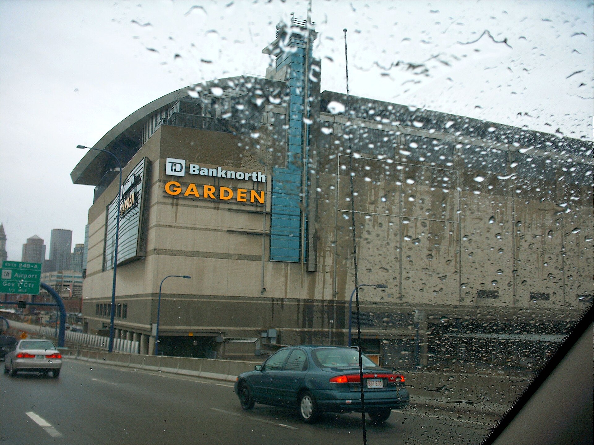 Foto del recinto TD Garden desde Wikimedia Commons.