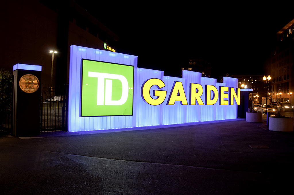 Foto del recinto TD Garden desde Wikimedia Commons.