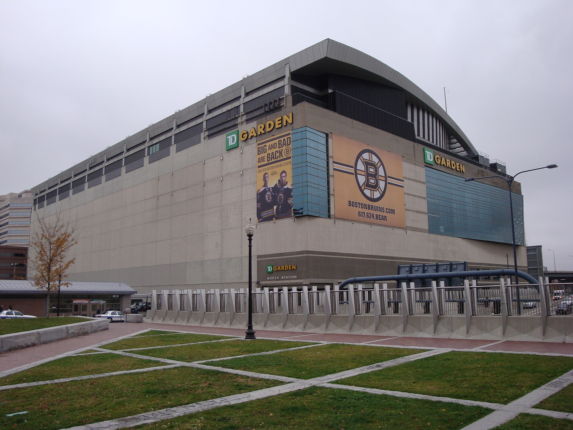 Foto del recinto TD Garden desde Wikimedia Commons.